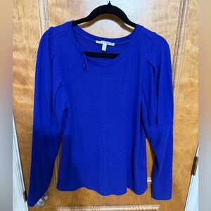 Sonoma Women's Royal Blue Long Sleeve Top